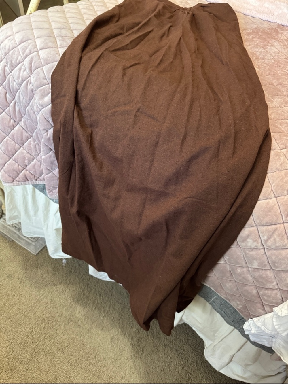 Gottex Brown Maxi dress with long slits